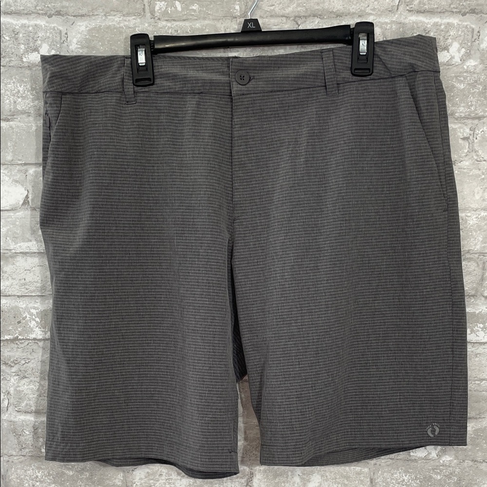 Hang Ten Charcoal Flat Front Shorts
